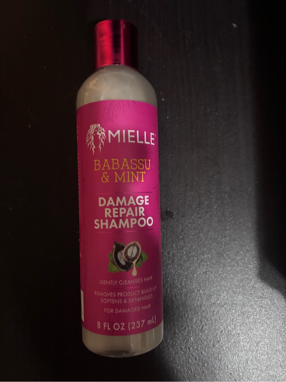 Mielle Babassu & Mint Damage Repair Shampoo - Pink